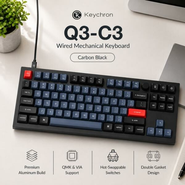 Keychron Q3-C3 RGB Keyboard - 3
