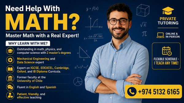 Math classes any level / Tutor - 1