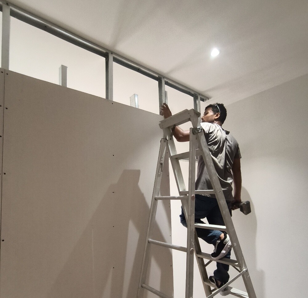 We do all types of Painting and gyp - 1