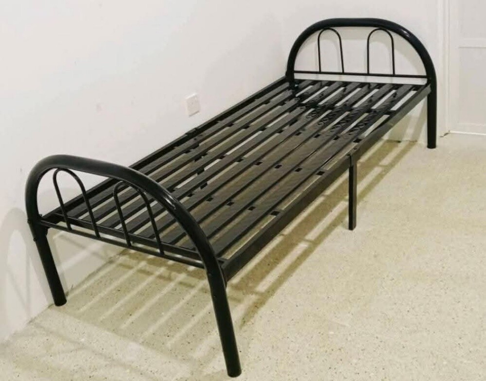 Brand New single Steel Bed - 4
