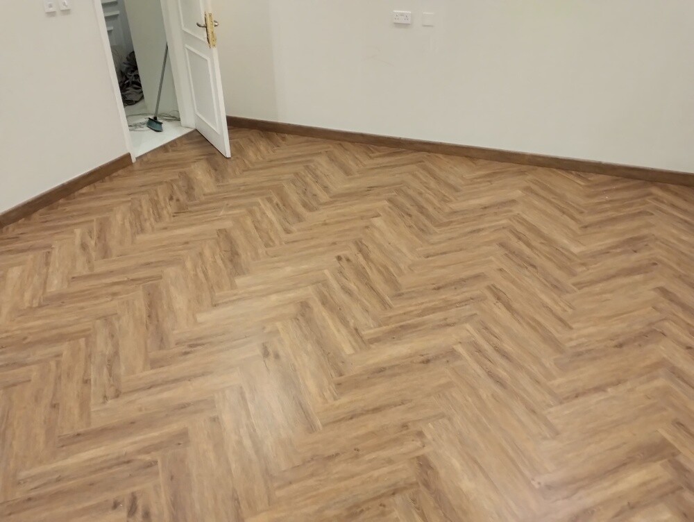 SPC flooring zigzag barkiya - 4