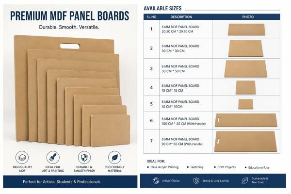 Supply of Premium MDF Panel Boards - 1