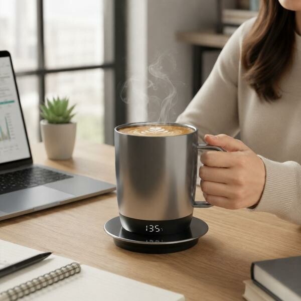 Lepresso Aurelio Ceramic Mug Silver - 2