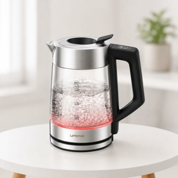 ThermoGlass 1.7L Electric Kettle - 1