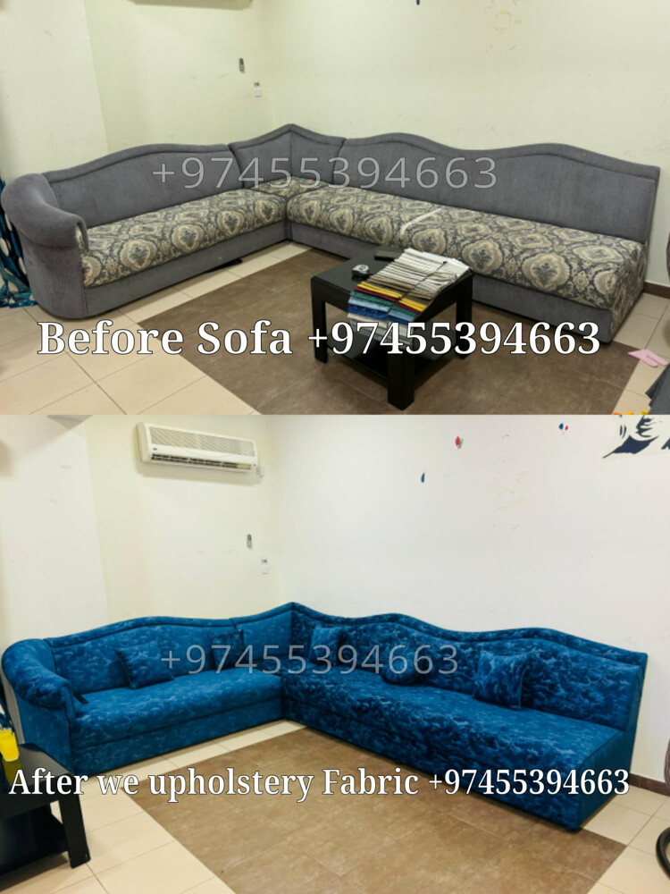 Sofa curtains making and repair - 2