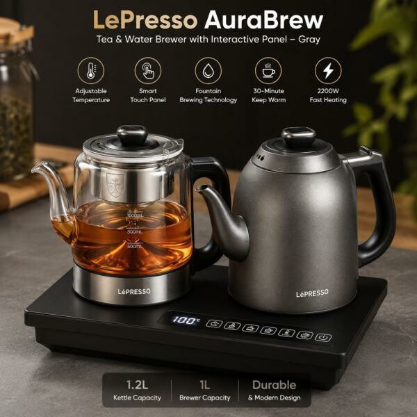 Lepresso Aurabrew Tea &Water Brewer - 3