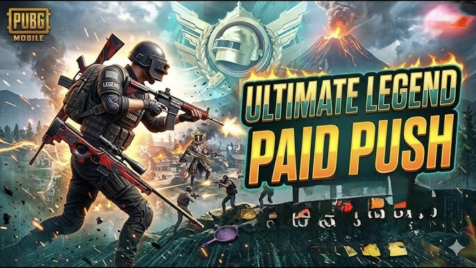 PUBG Ultimate legend for paid rank - 1