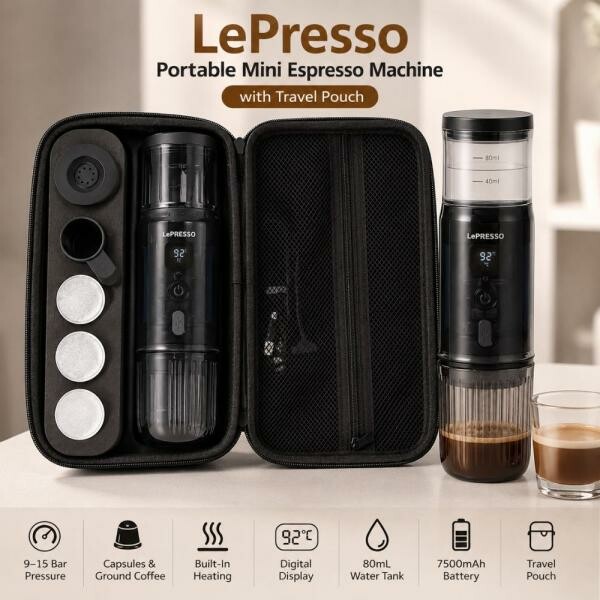 Mini Espresso Machine Travel Pouch - 3