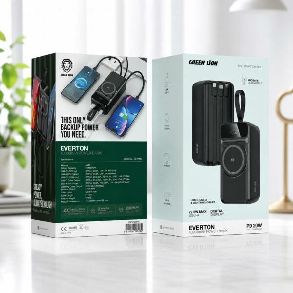 Everton 40000mAh Power Bank PD 20W - 3