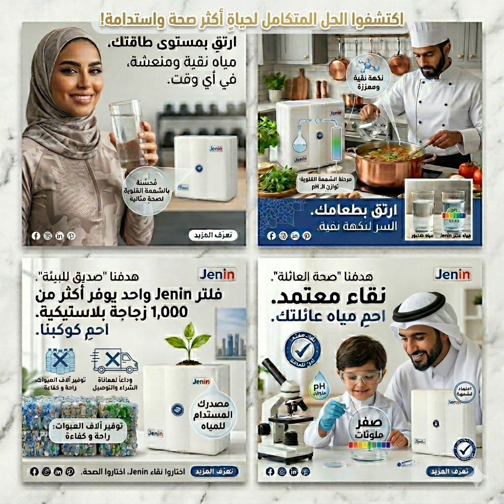 فلتر ماء المطبخ للشرب 6 مراحل - 20