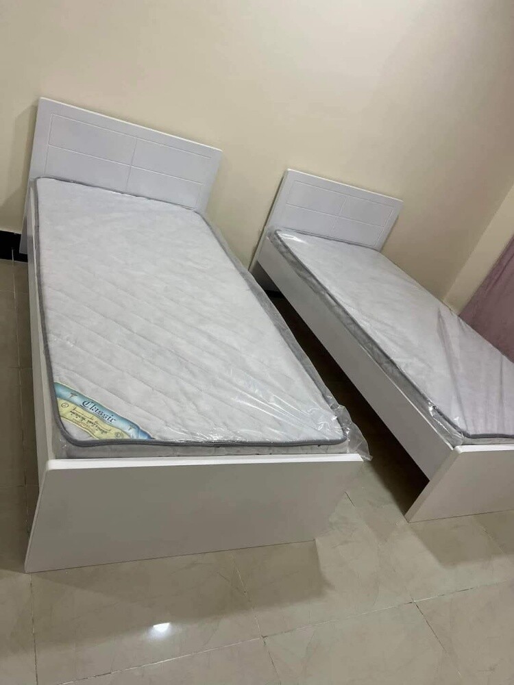 Wooden new single bed frame - 7
