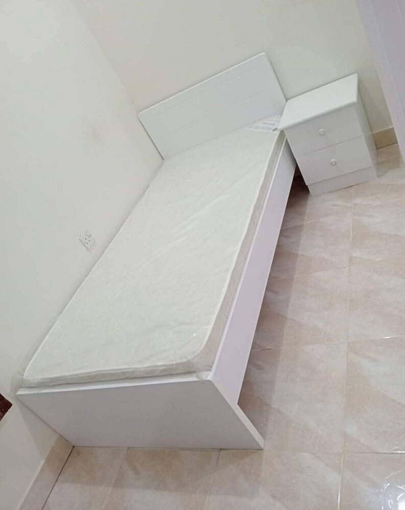 Wooden new single bed frame - 3
