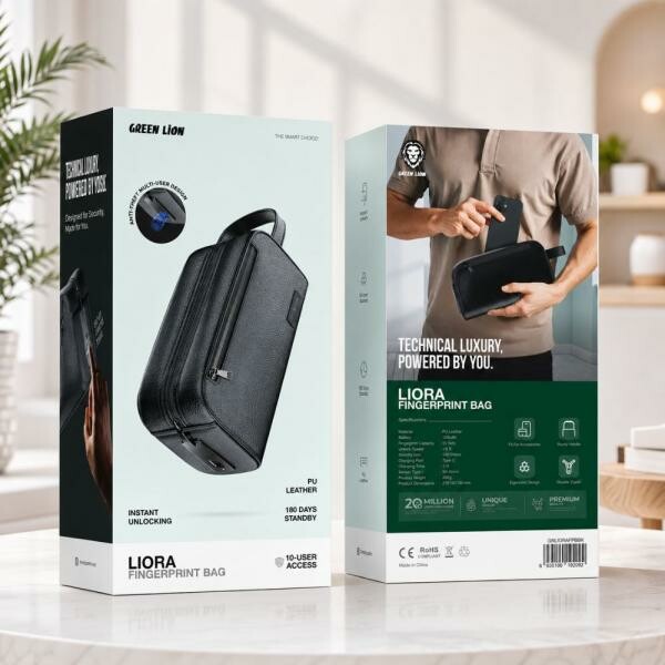 Green Lion Liora Fingerprint Bag - 3