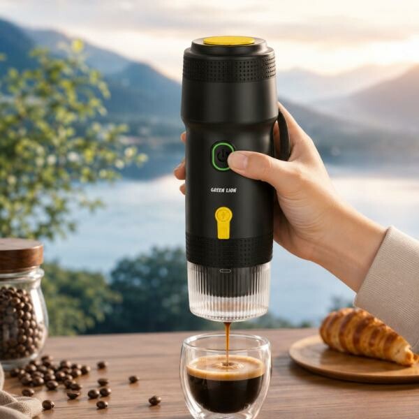 Green Lion Coffee Maker Pro - Black - 2