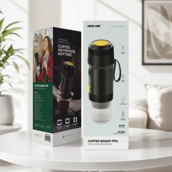 Green Lion Coffee Maker Pro - Black - 3