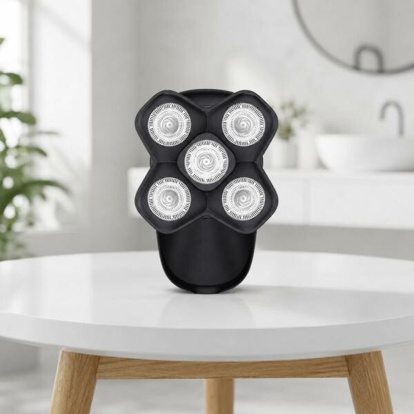 5-in-1 Rotating Shaving Comb Black - 1