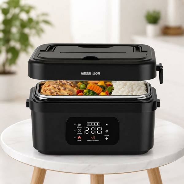 Green Lion Electric Lunch Box - 1