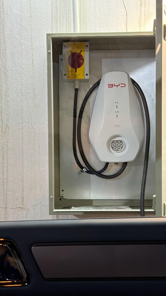 Byd TESLA CHARGER INSTALLATION - 2