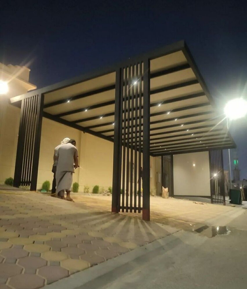 أعمال الحدادة وتركيب المظلات - 1