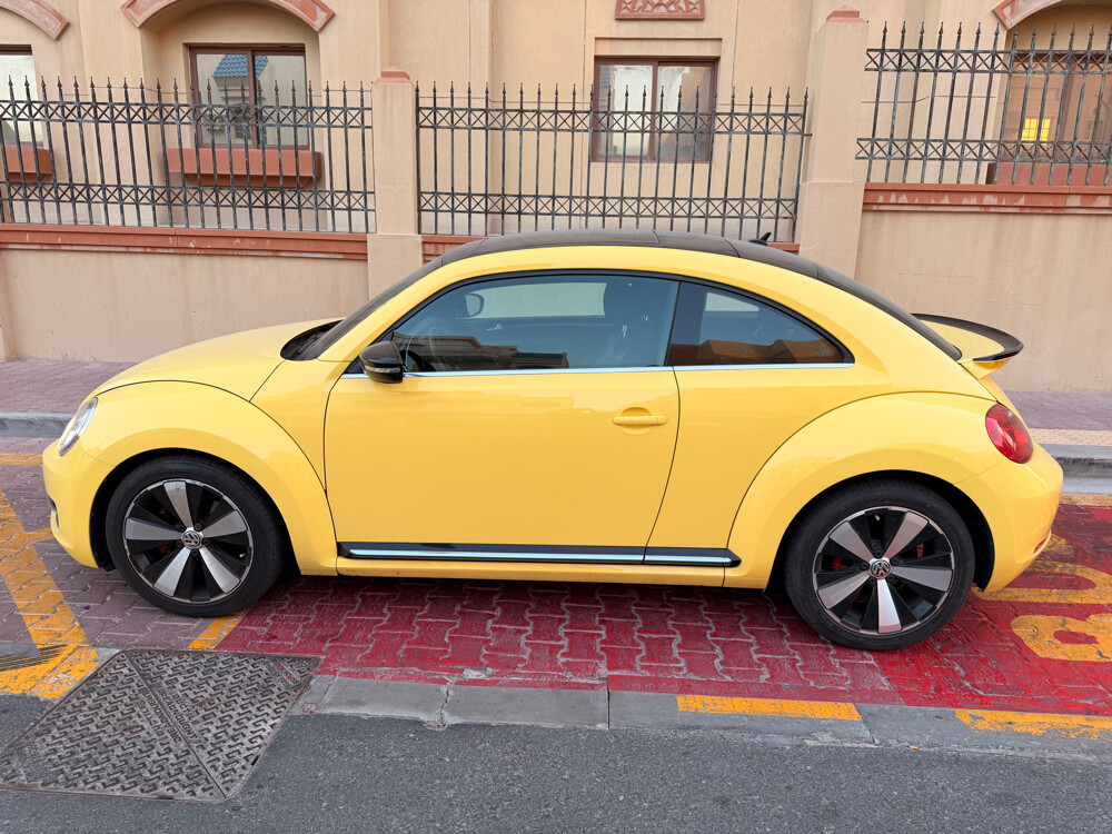 Beetle yellow car - 2