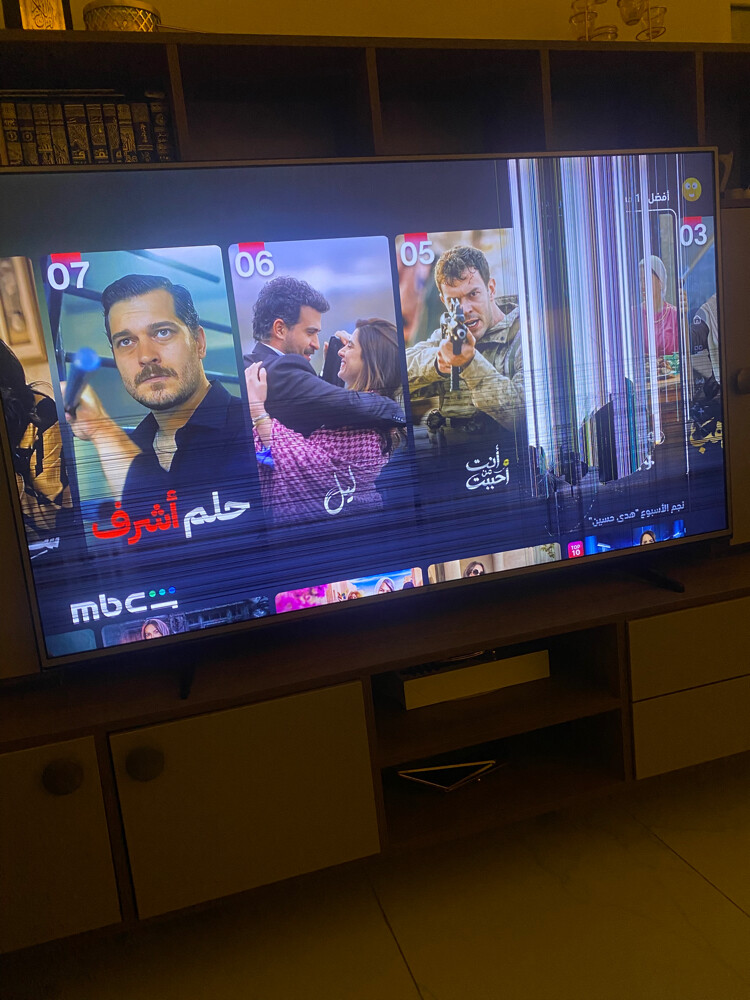 تلفاز مكسور شاشه يعمل - 2