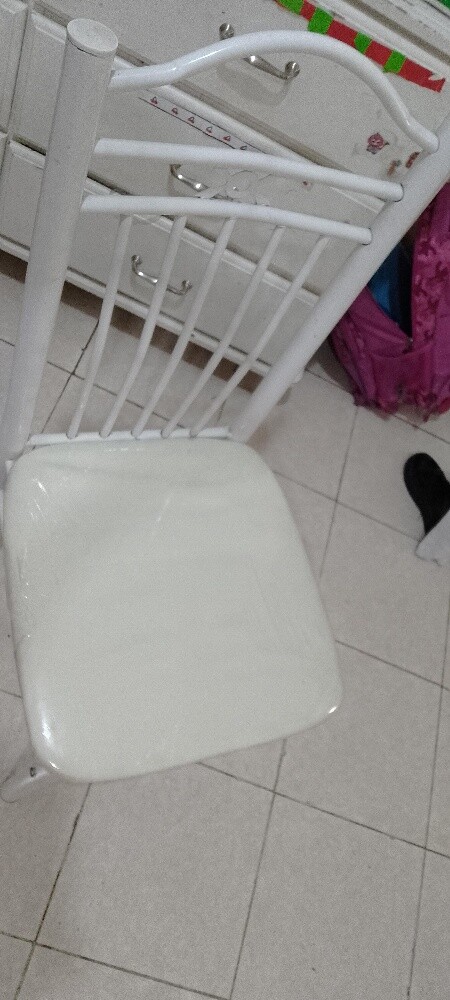 white dining table 4 chairs - 5