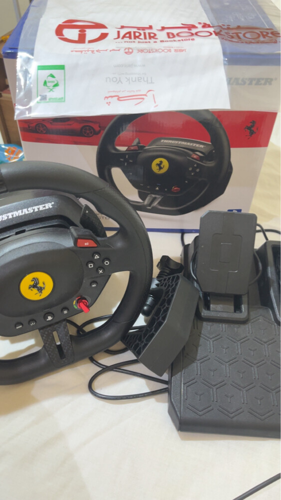 thrustmaster steering wheel - 1