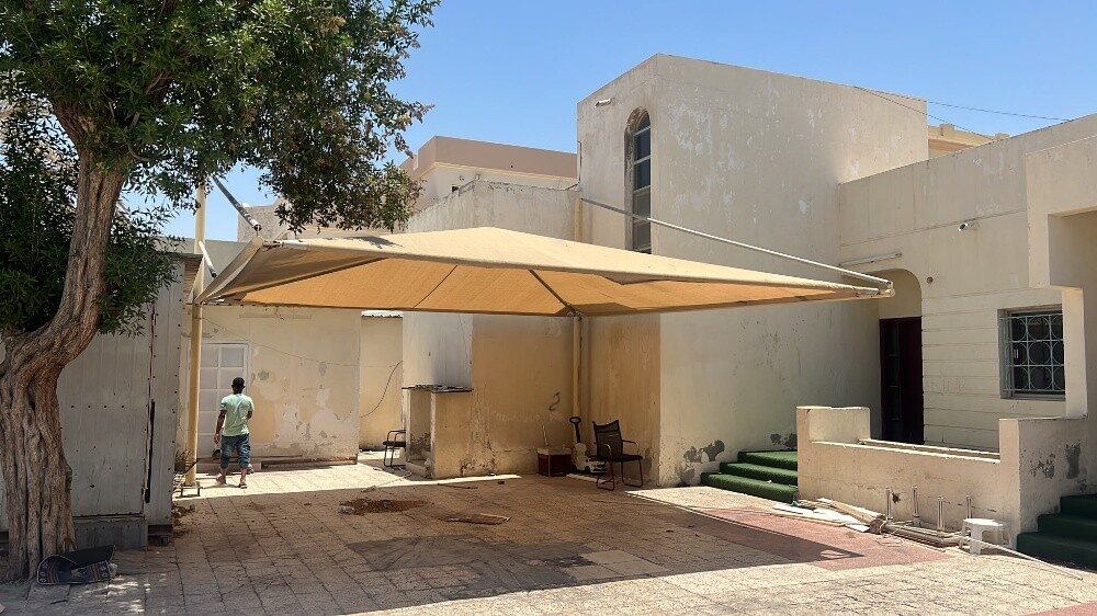 car park tent - 2