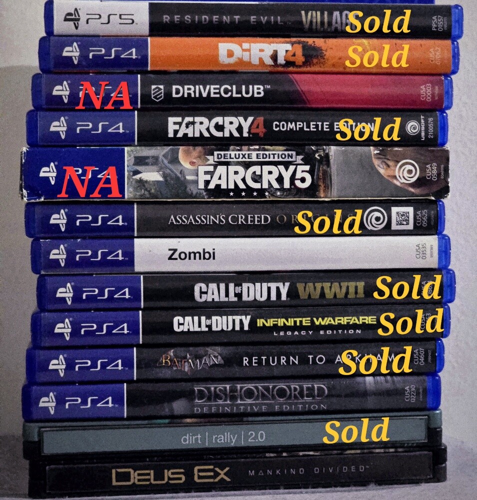 PS4/PS5 Games! - 1