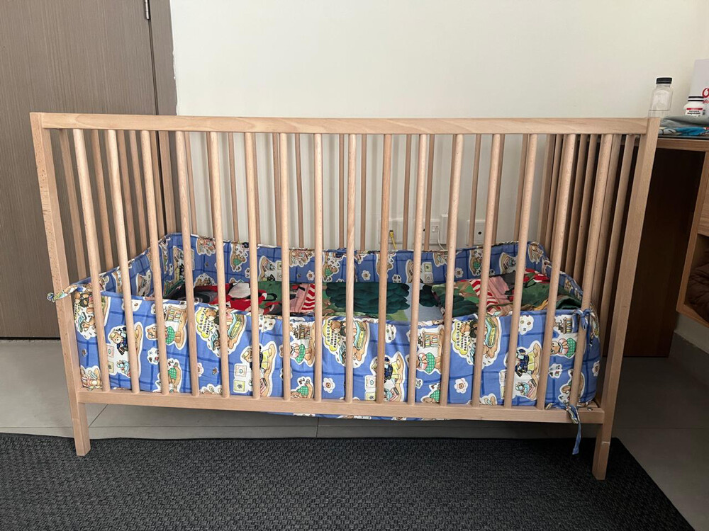 IKEA Wooden Cot - 1