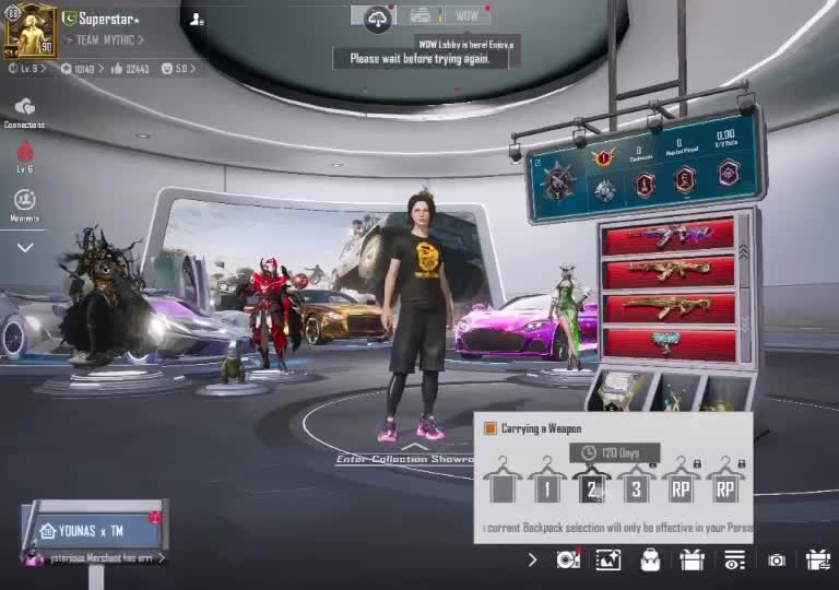 PUBG *88 COLLECTION + RARE EMOTES - 1