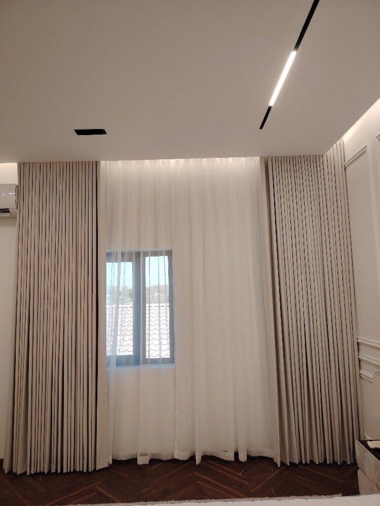 I have wave curtains and I make - 3