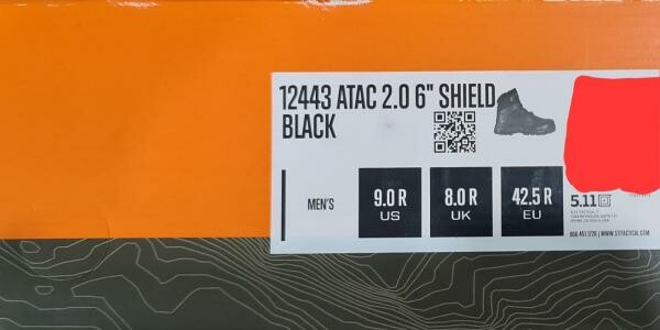 5.11 Safety Shoe Brand New not used - 3