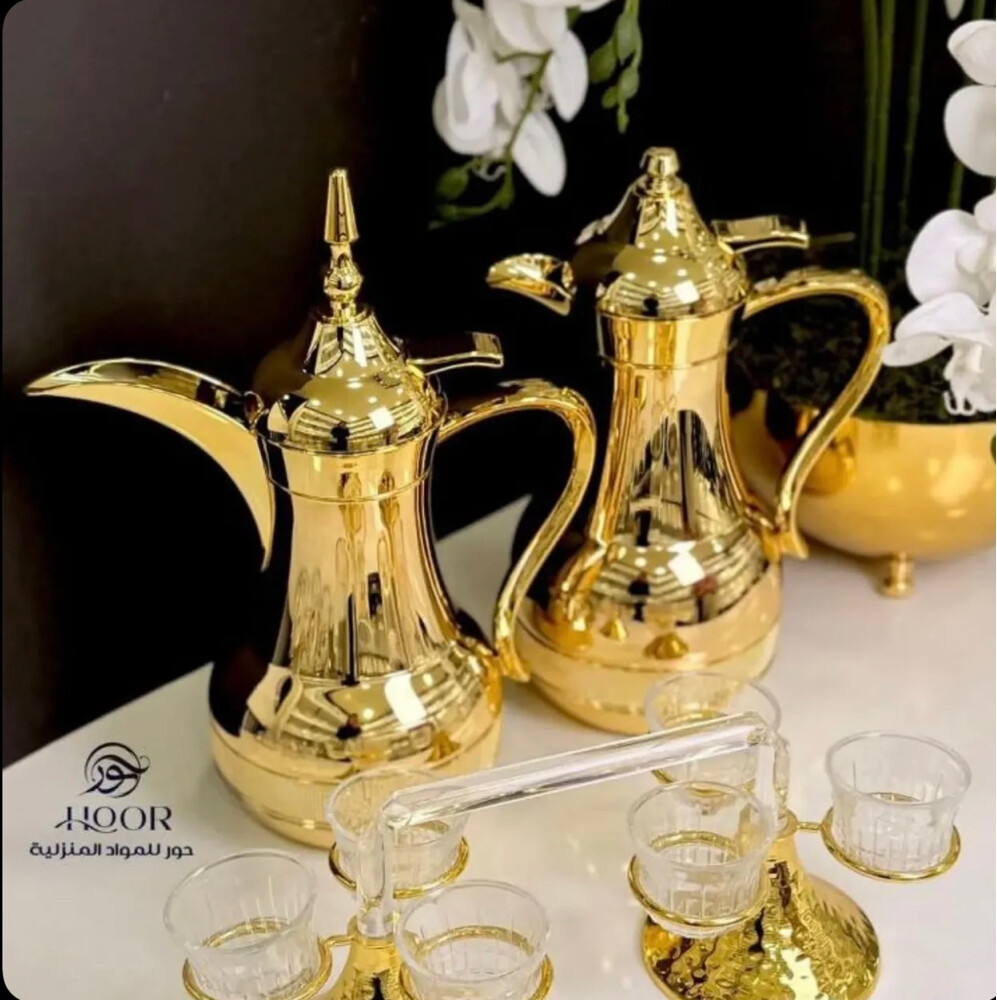 Arabic coffee and tea service  - 1