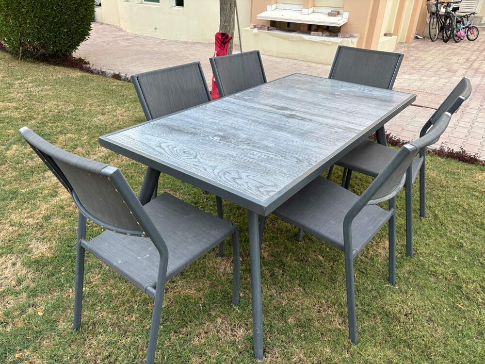 outdoor table and chairs - 2