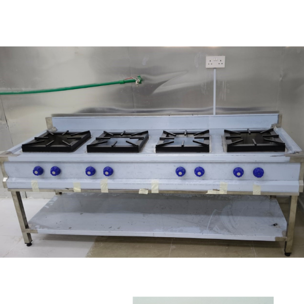 SS Cooking Range 4 Burner - 5