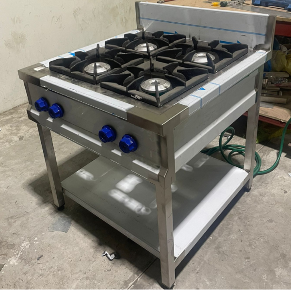 SS Cooking Range 4 Burner - 7