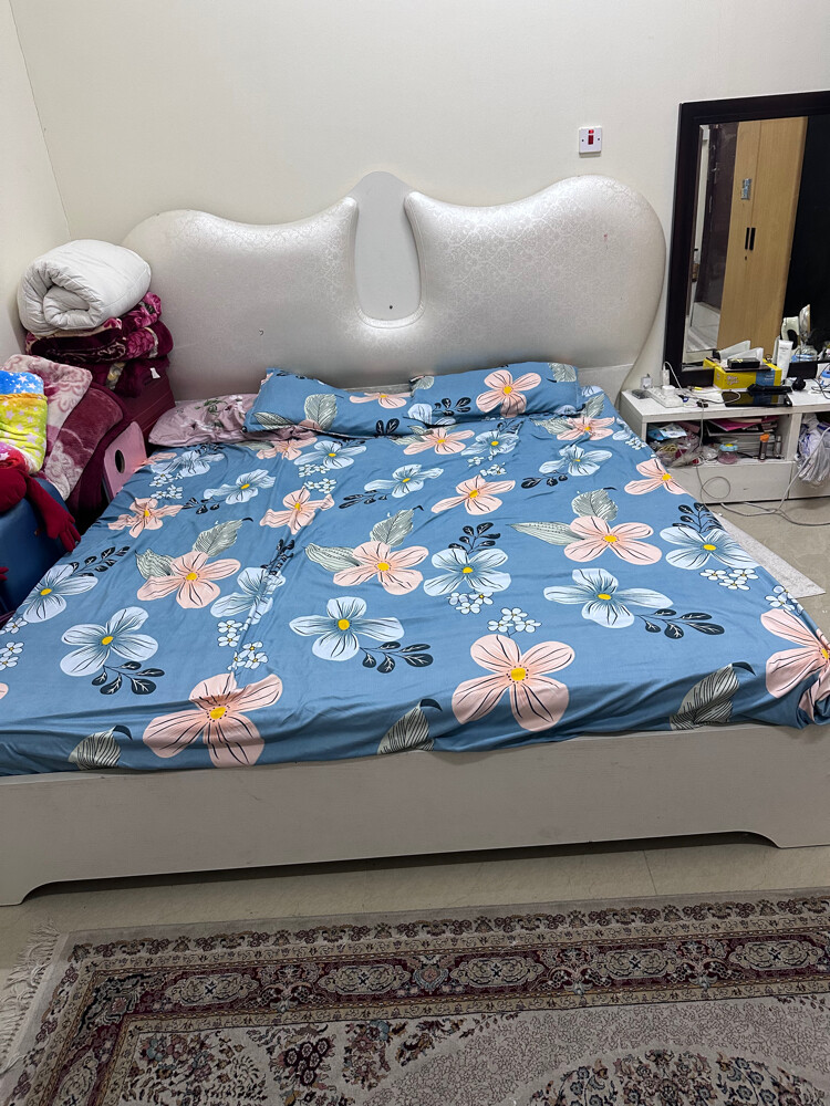 king size bed with mattress 200*210 - 2
