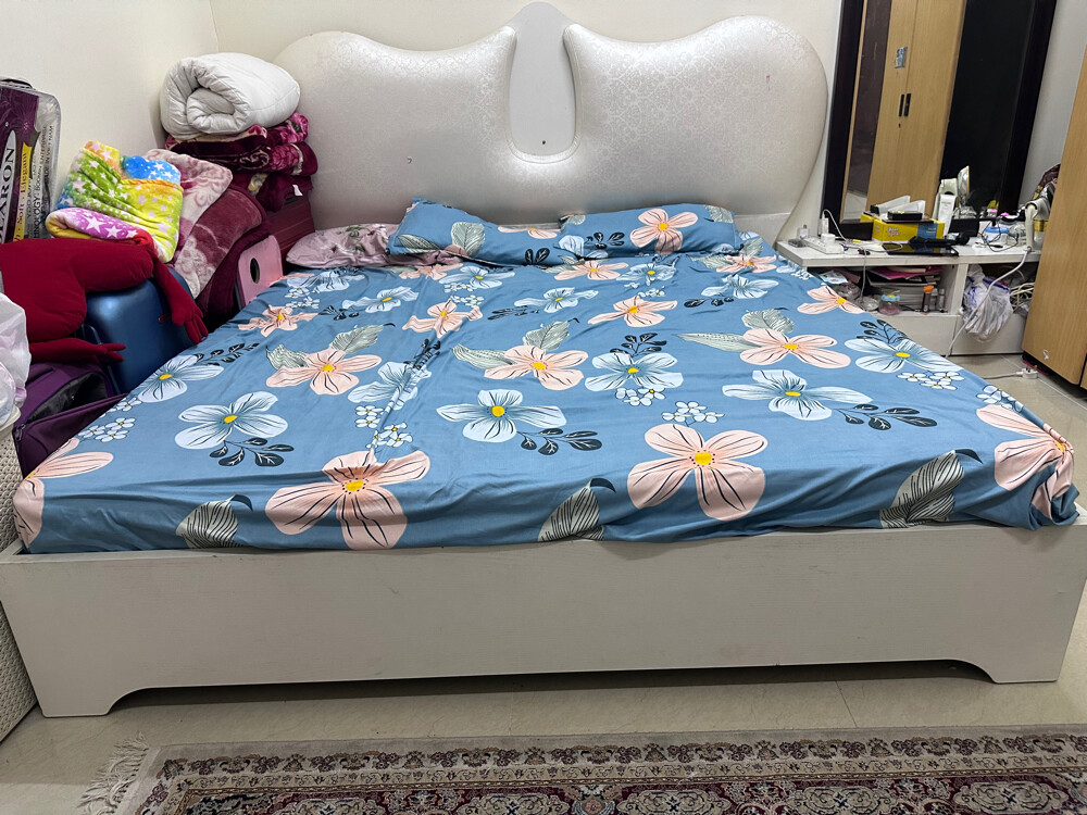 king size bed with mattress 200*210 - 3