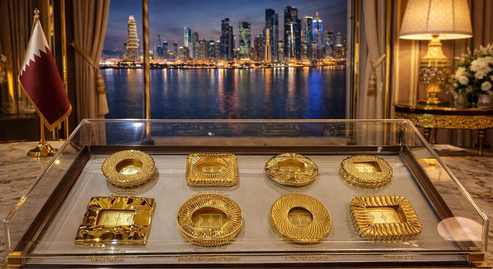 World Cup Qatar Gold stadiums - 3