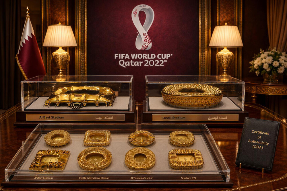 World Cup Qatar Gold stadiums - 1