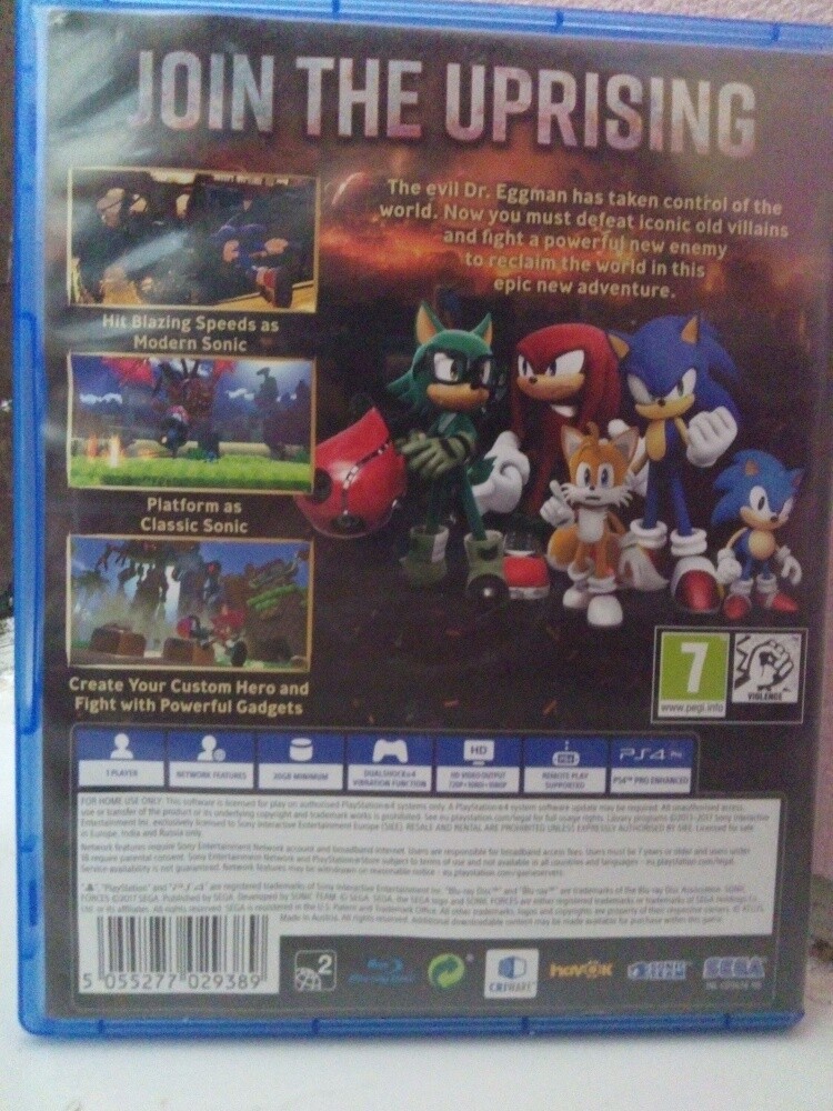 SONIC FORCES - PS4 - 2