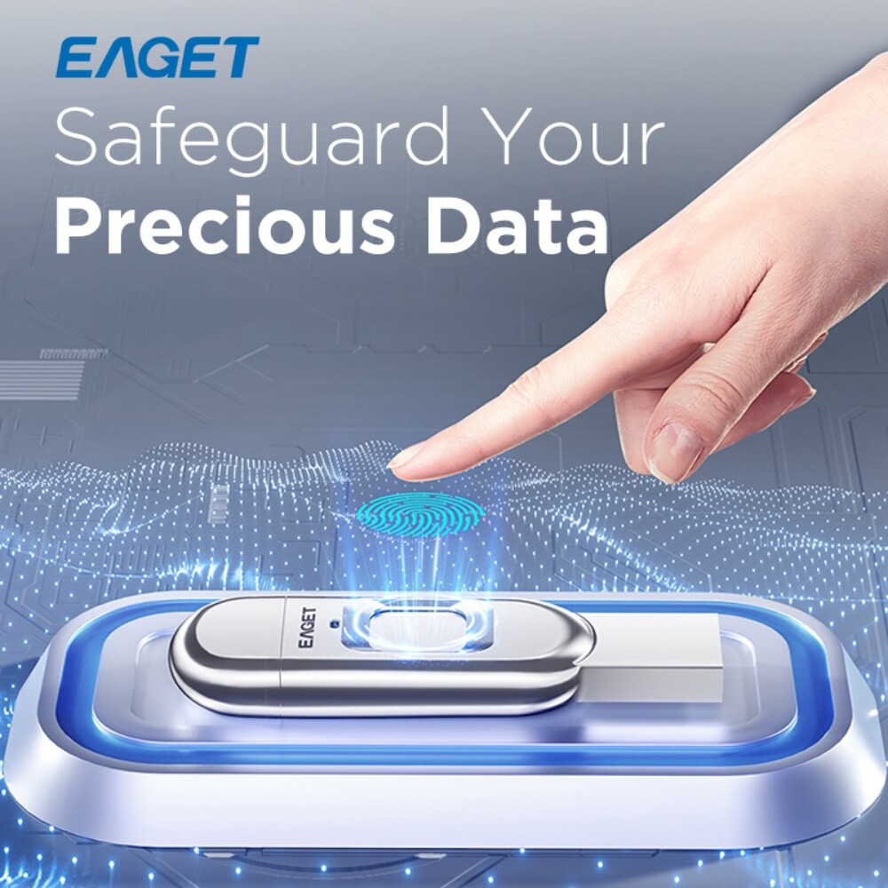 Eaget Fingerprint Flashdisk 64gb - 6