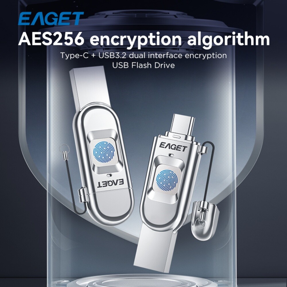 Eaget Fingerprint Flashdisk 64gb - 3