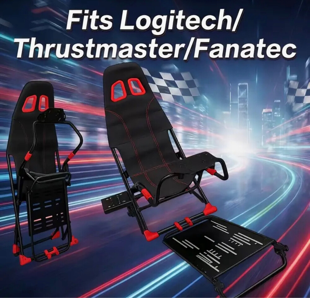 stand steering wheel gaming gift - 18