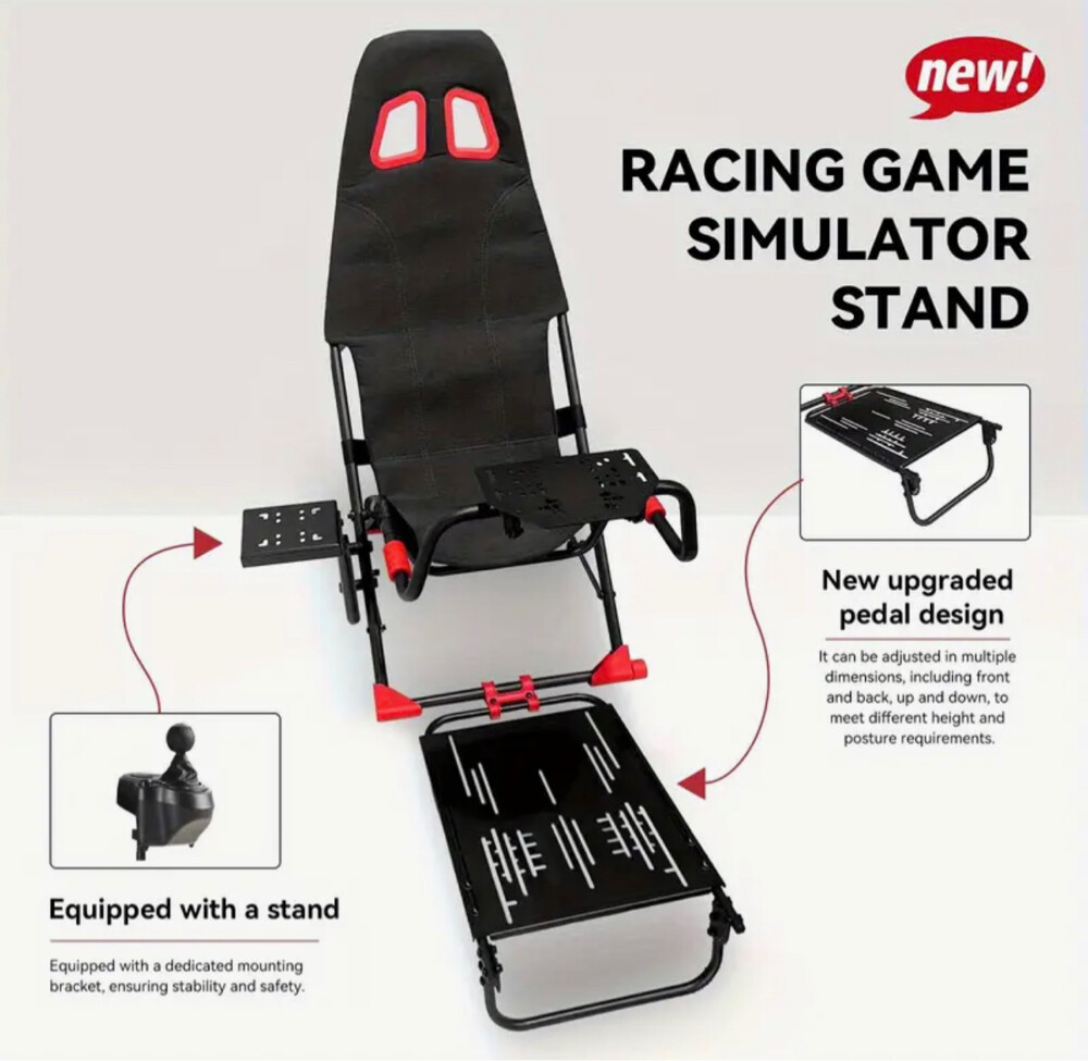 stand steering wheel gaming gift - 14