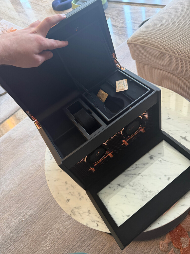 WOLF Axis Double Watch Winder  - 3