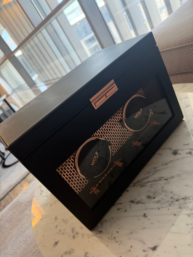 WOLF Axis Double Watch Winder  - 1