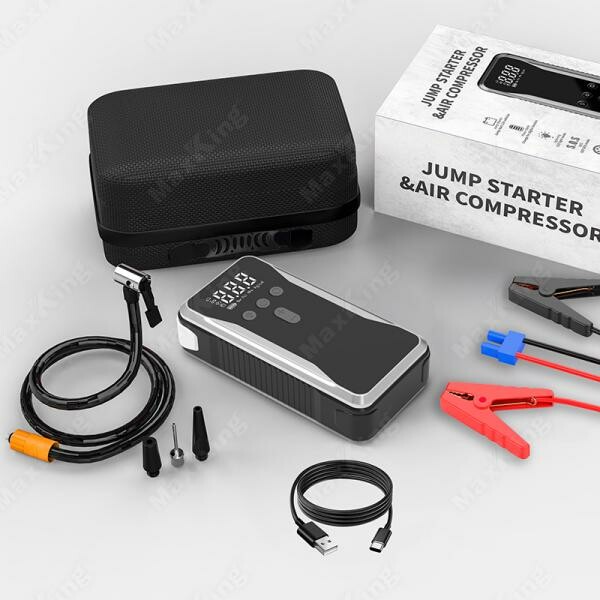 Air Compressor and Jump Starter - 3