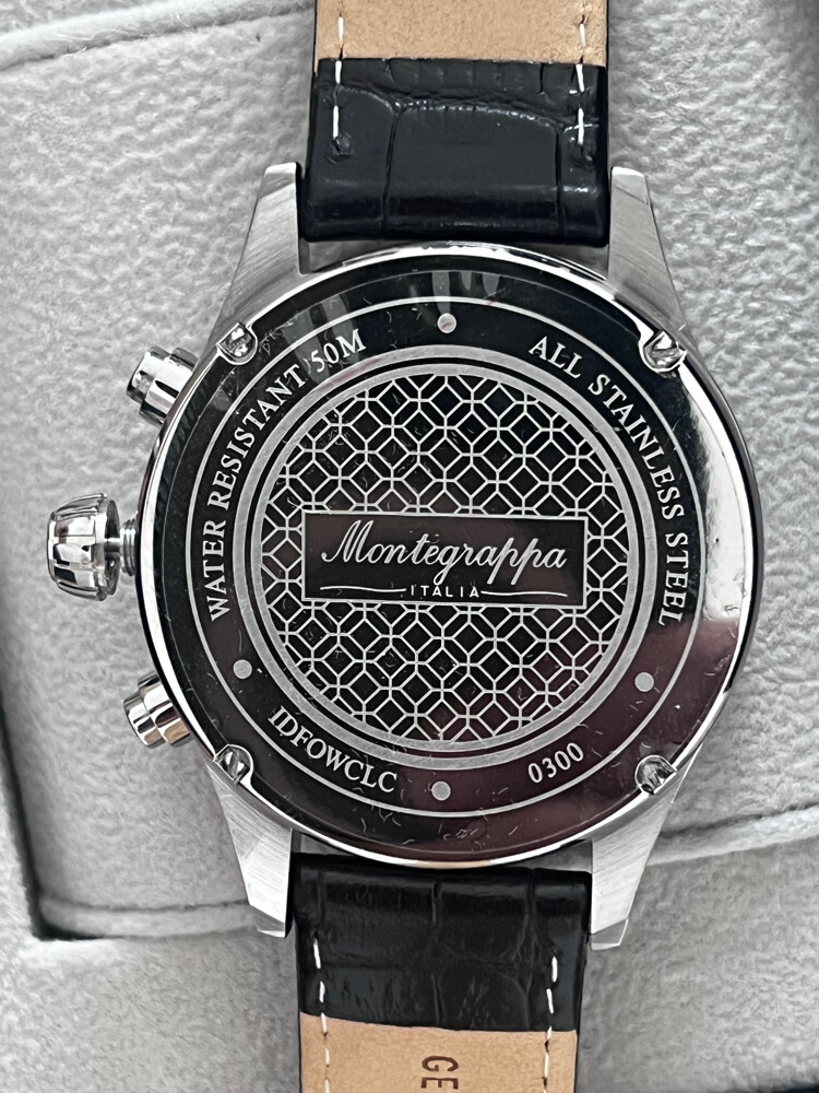 New Montegrappa Swiss 42mm Black - 12